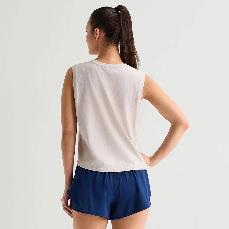 Xersion Womens Crew Neck Sleeveless Active Tank Top