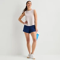 Xersion Womens Crew Neck Sleeveless Active Tank Top