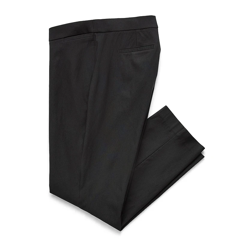 Liz Claiborne Lisa Adaptive Womens Plus Easy-on + Easy-off Straight Pull-On Pant