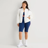Xersion Womens Plus Midweight Track Jacket
