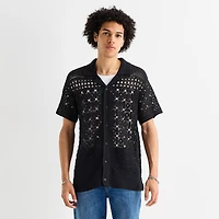 Arizona Mens Short Sleeve Polo Sweater