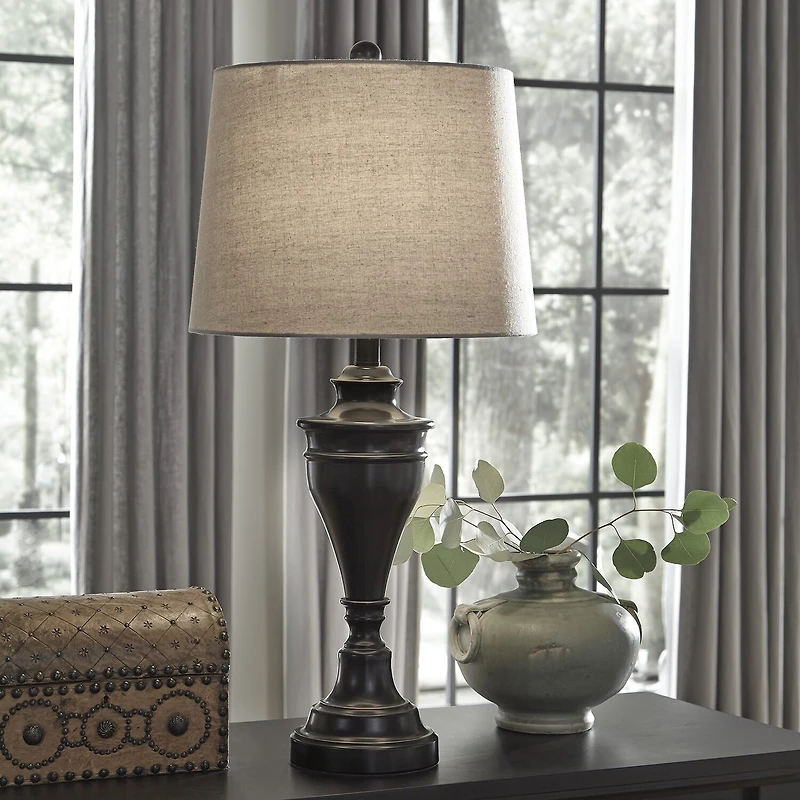 Signature Design by Ashley® Darlita 2-pc. Metal Table Lamp