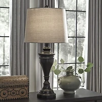 Signature Design by Ashley® Darlita 2-pc. Metal Table Lamp