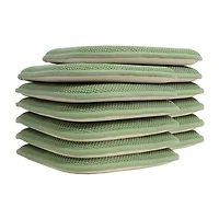 Sweet Home Collection™ Honeycomb Memory Foam No Slip Back 16" x Chair Pad Cushion