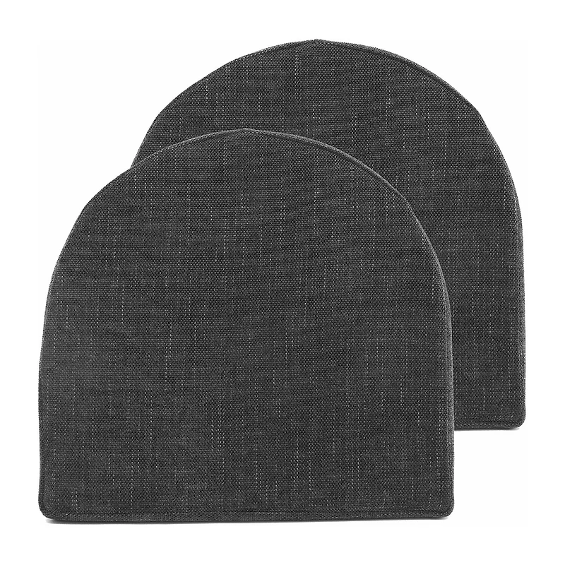 Sweet Home Collection™ U-Shape High Density Memory Foam Chair Pads with Ties