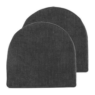 Sweet Home Collection™ U-Shape High Density Memory Foam Chair Pads with Ties