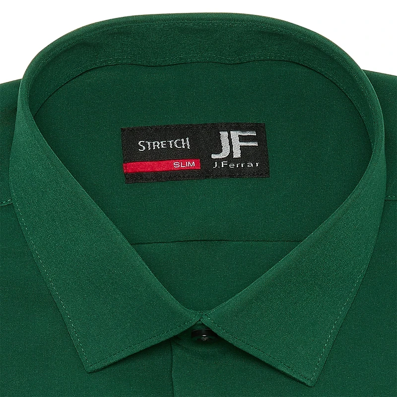 J. Ferrar Slim 360 Stretch Performance Mens Regular Fit Stretch Fabric Long Sleeve Dress Shirt