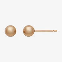Gold Theory Womens Round 3 Pair Earring Set