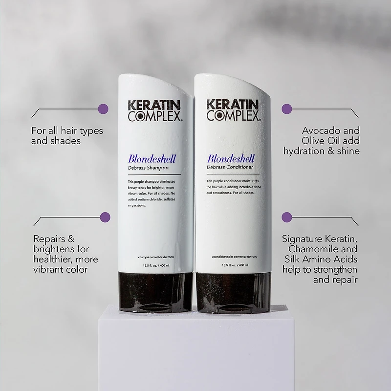 Keratin Complex Blondeshell Debrass Shampoo 33.8 oz.