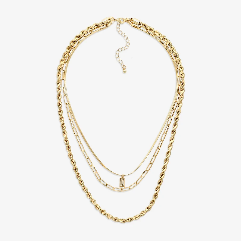 Mixit Womens Hypoallergenic 20 Inch Strand Necklace