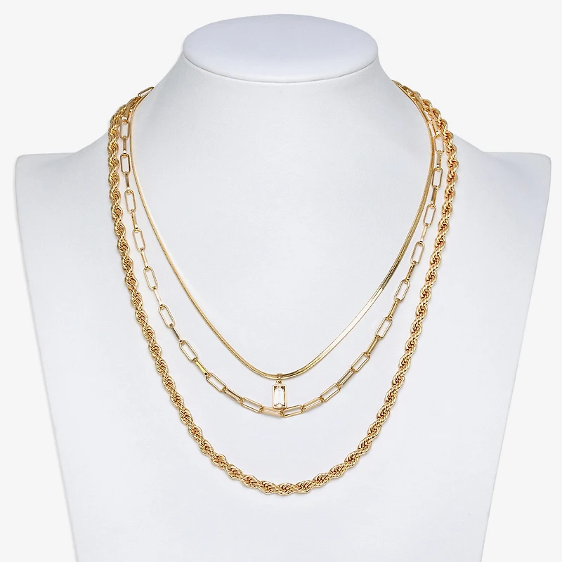 Mixit Womens Hypoallergenic 20 Inch Strand Necklace