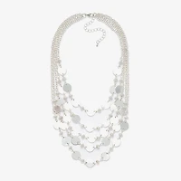 Bold Elements Womens Inch Statement Necklace
