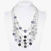 Bold Elements Womens Inch Statement Necklace