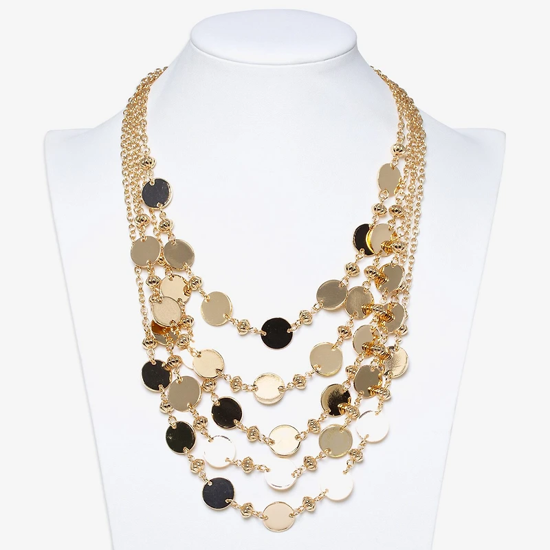 Bold Elements Womens 28 Inch Statement Necklace