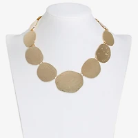 Bold Elements Womens 17 1/2 Inch Collar Necklace