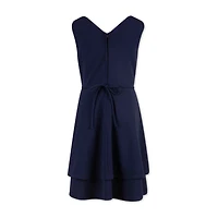 Speechless Big Kid Girls Embellished Sleeveless Skater Dress
