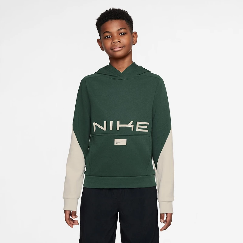 Nike Dri-Fit Big Kid Unisex Long Sleeve Fleece Active Hoodie