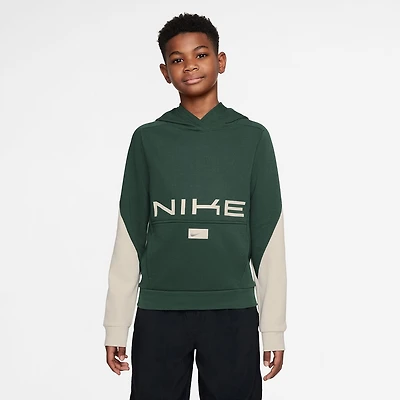 Nike Dri-Fit Big Kid Unisex Long Sleeve Fleece Active Hoodie