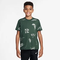 Nike Club Big Kid Unisex Crew Neck Short Sleeve Regular Fit Graphic T-Shirt
