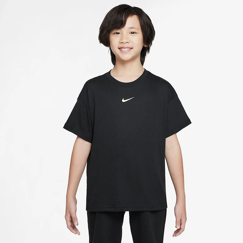 Nike Club Big Kid Unisex Crew Neck Short Sleeve Regular Fit Graphic T-Shirt