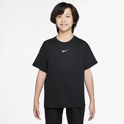 Nike Club Big Kid Unisex Crew Neck Short Sleeve Regular Fit Graphic T-Shirt