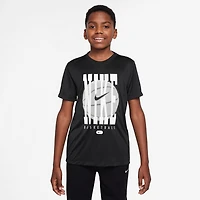 Nike Dri-Fit Big Kid Unisex Crew Neck Short Sleeve Regular Fit Graphic T-Shirt