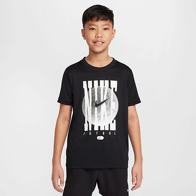 Nike Dri-Fit Big Kid Unisex Crew Neck Short Sleeve Regular Fit Graphic T-Shirt
