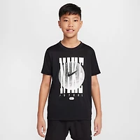 Nike Dri-Fit Big Kid Unisex Crew Neck Short Sleeve Regular Fit Graphic T-Shirt