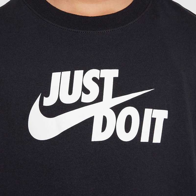 Nike Club Just Do It Big Kid Unisex Crew Neck Short Sleeve Regular Fit Graphic T-Shirt
