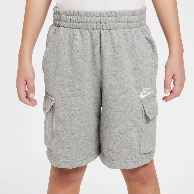 Nike Club Big Kid Unisex Fleece Cargo Short