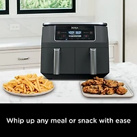 Ninja Foodi 6-in-1 8 Quart 2-Basket Air Fryer with DualZone Technology