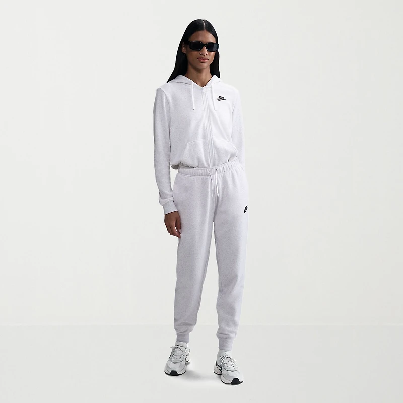 Nike Club Womens Cuffed Mid Rise Fleece Jogger