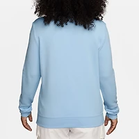 Nike Womens Mock Neck Long Sleeve Active Quarter-Zip Pullover
