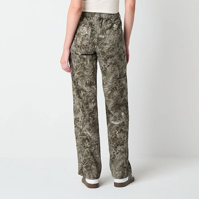 Arizona Womens Juniors Highest Rise Straight Leg Jean