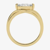 (Si2 / G) Womens 3/4 CT. Lab Grown White Diamond 10K Gold Marquise Cocktail Ring