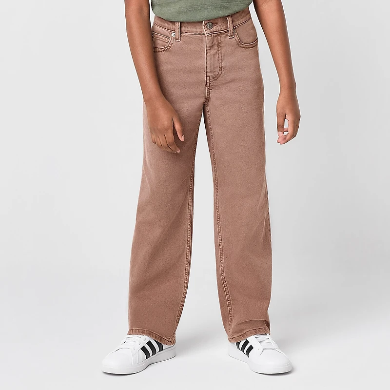 Thereabouts Little & Big Kid Boys Adjustable Waist Carpenter Jean