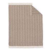 Indigo Road by Egypt Sherrod Anella Chevron Stripe Tasseled Cotton Rich Midweight Throw