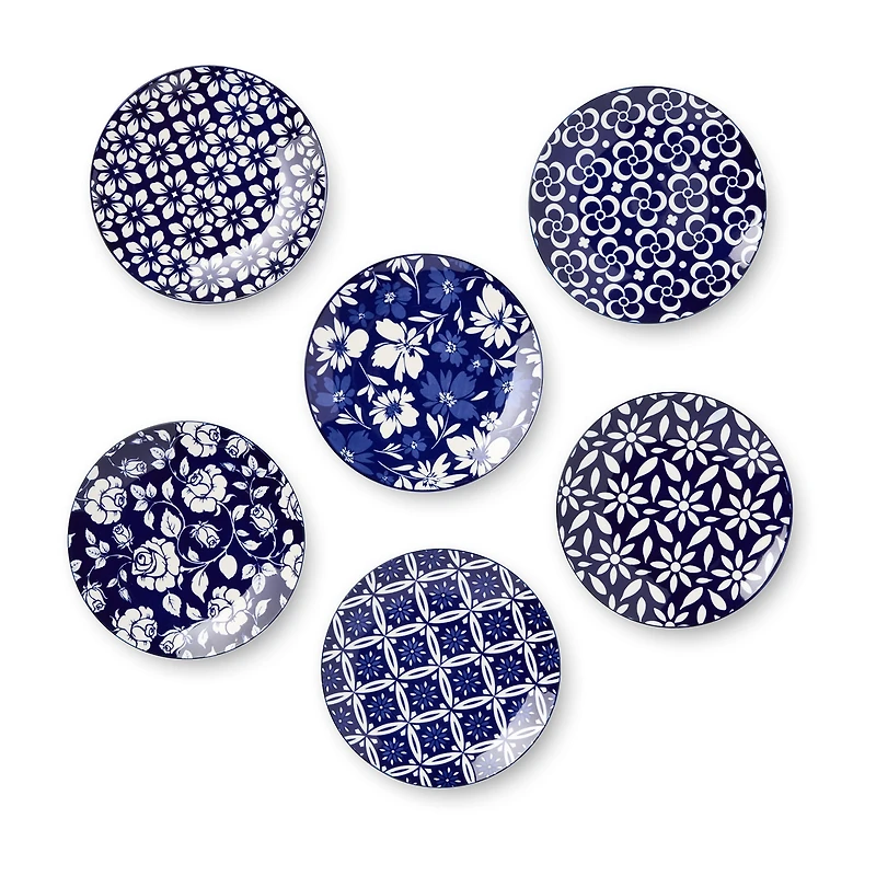 Certified International Madison 6-pc. Porcelain Salad Plate