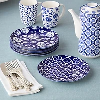 Certified International Madison 6-pc. Porcelain Salad Plate
