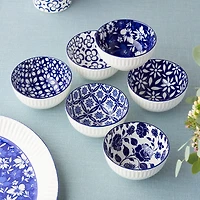 Certified International Madison 6-pc. Porcelain Ice Cream Bowl