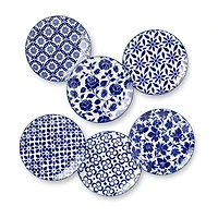 Certified International Madison 6-pc. Porcelain Appetizer Plate