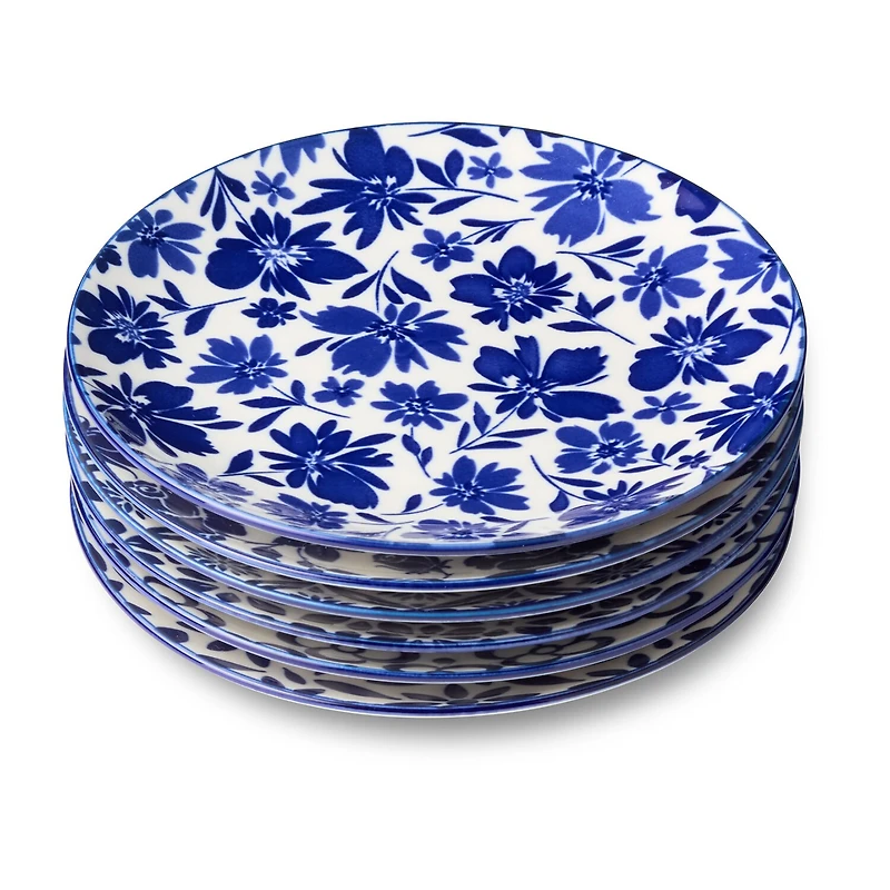 Certified International Madison 6-pc. Porcelain Appetizer Plate