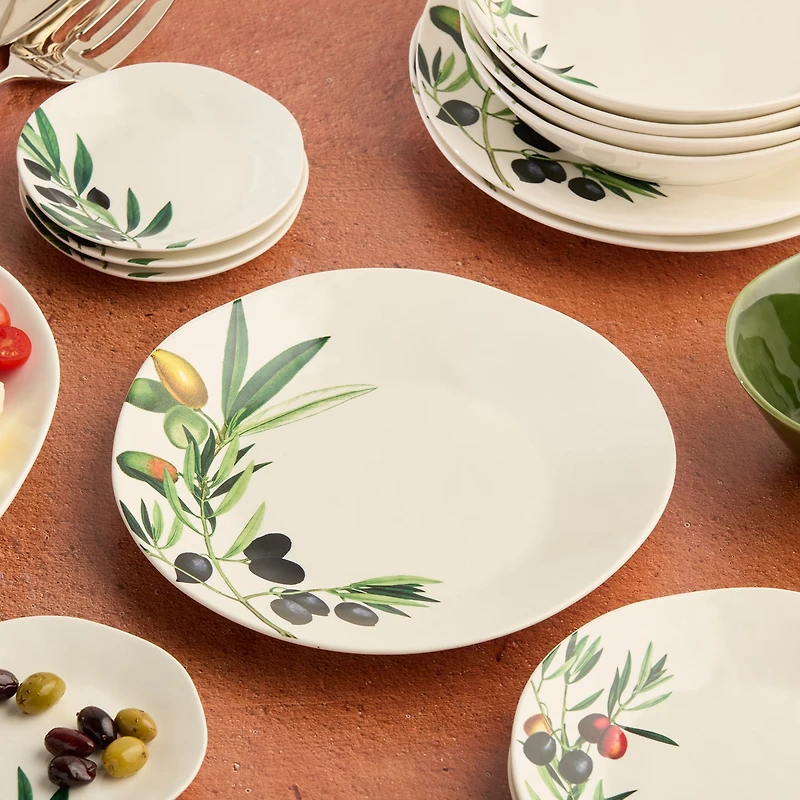 Certified International Oliva 4-pc. Stoneware Dinner Plate