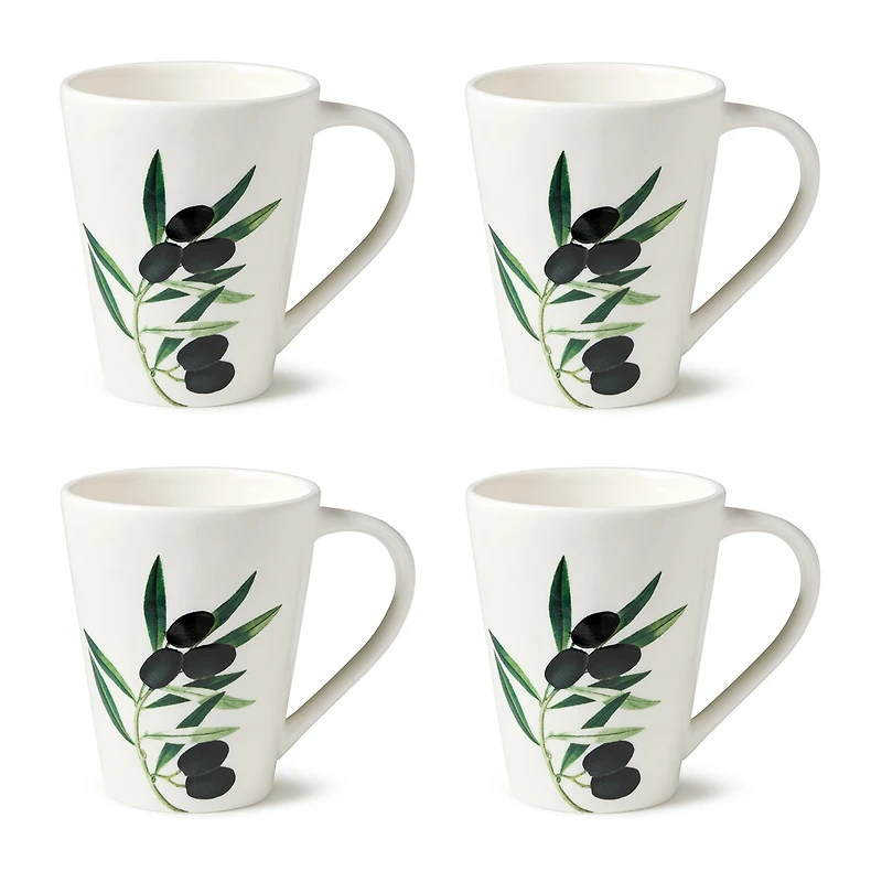 Certified International Oliva 4-pc. Coffee Mug