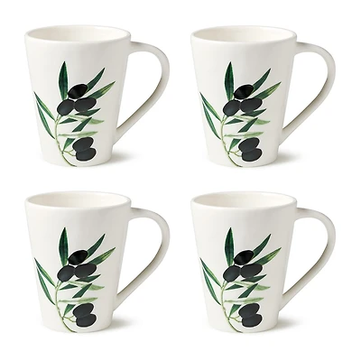 Certified International Oliva 4-pc. Coffee Mug