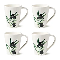 Certified International Oliva 4-pc. Coffee Mug