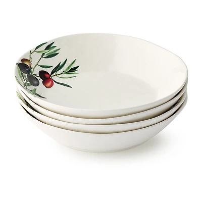Certified International Oliva 4-pc. Stoneware Soup Bowl