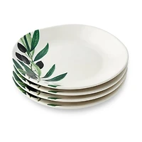 Certified International Oliva 4-pc. Stoneware Appetizer Plate