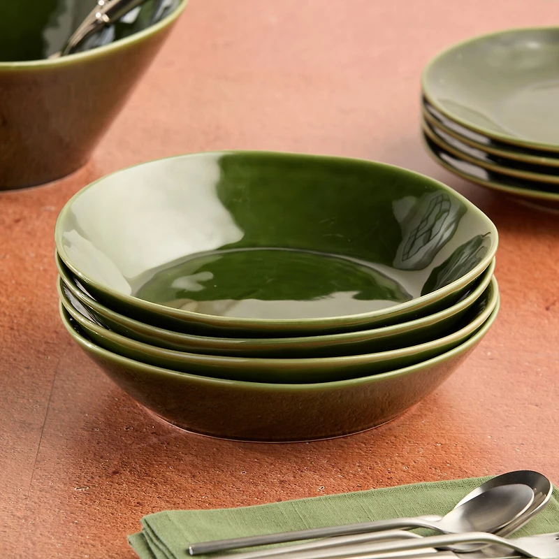 Certified International Verde 4-pc. Stoneware Soup Bowl