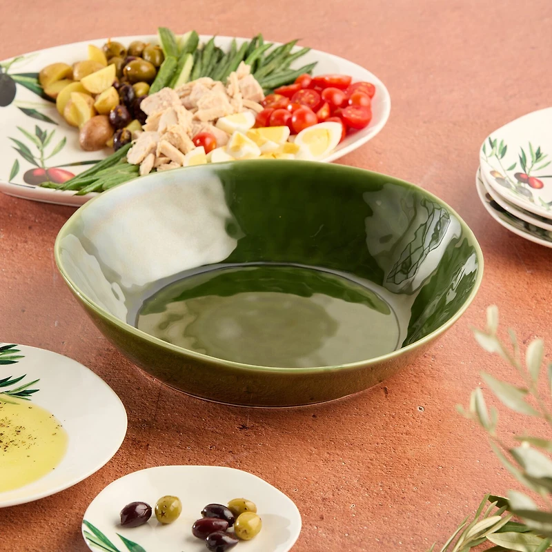 Certified International Verde Stoneware Serving Bowl